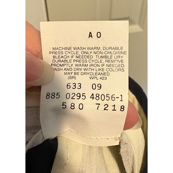 Vintage Levi's Black Pleated Travelers Dress Slacks Pants Men's Size 36 x 32 - Picture 7 of 7